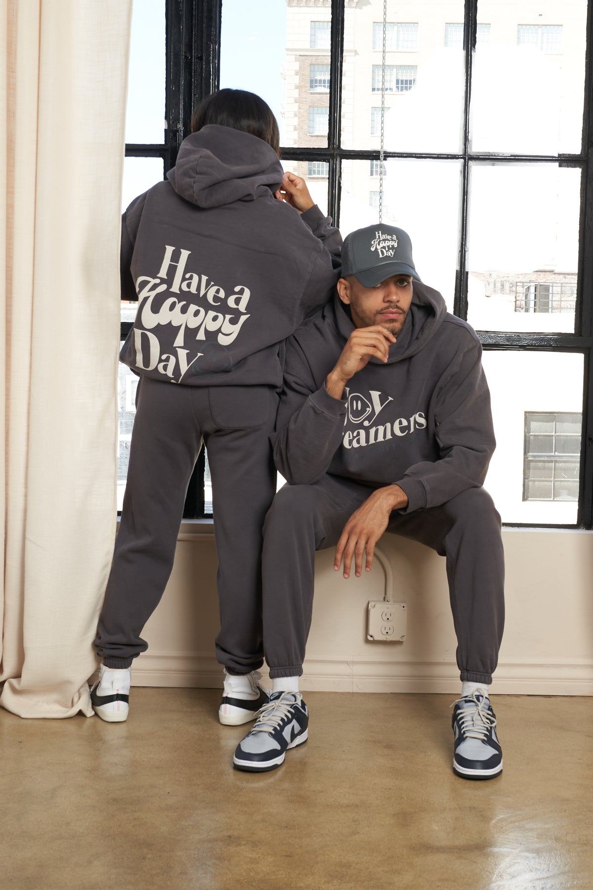 We're All Dreamers Joggers + Hoodie combo. What y'all think of the