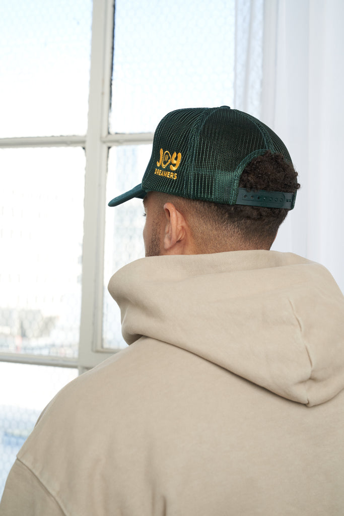 Green LA 3D Trucker Hat - Joy Dreamers