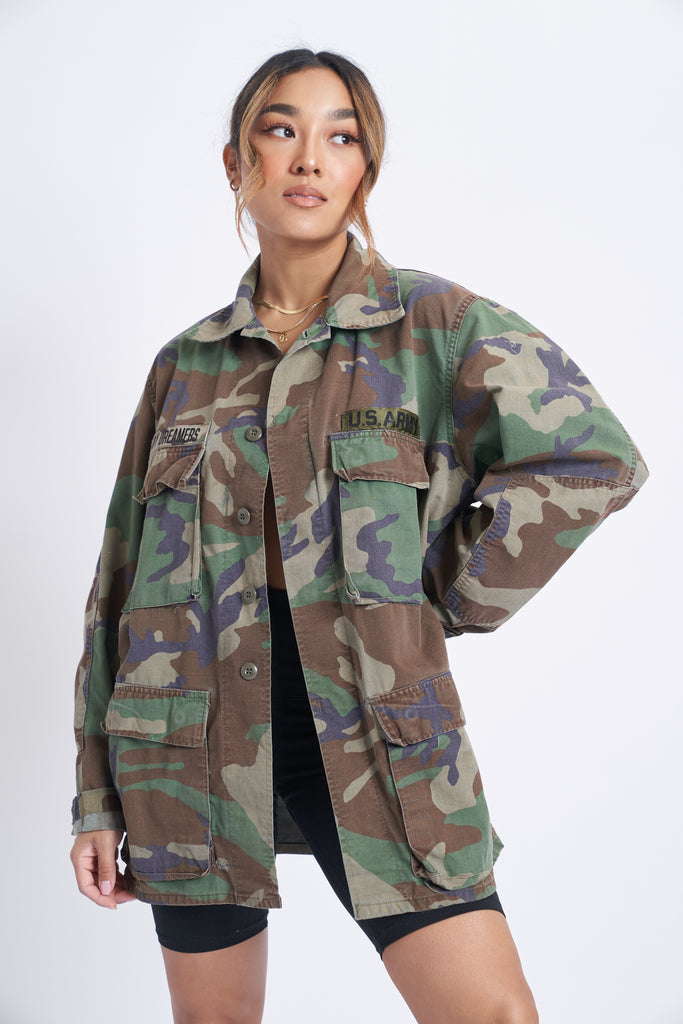 Joy Dreamer Vintage Camo Shirt - Joy Dreamers