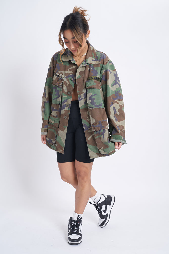 Joy Dreamer Vintage Camo Shirt - Joy Dreamers