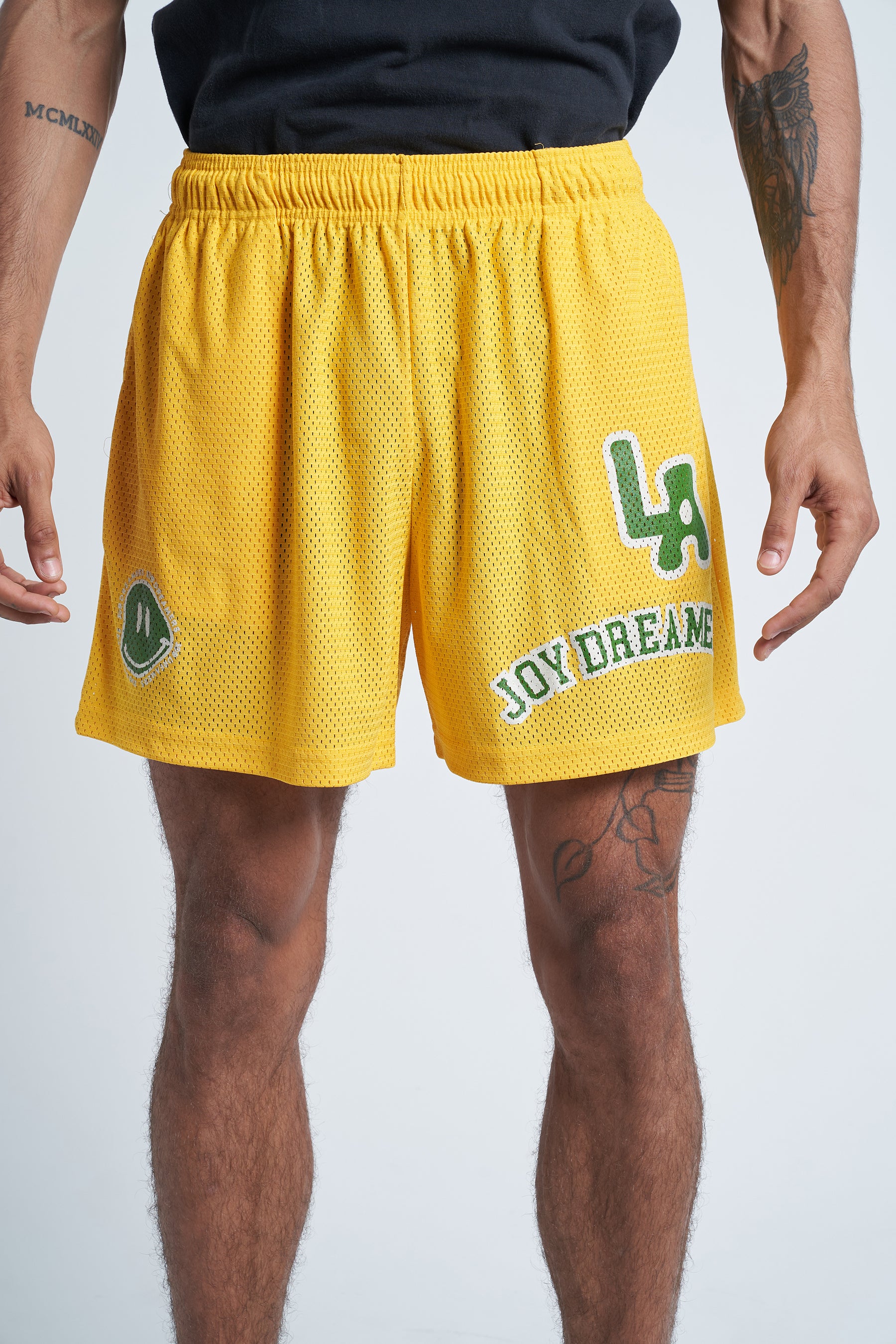 Dreamville store Yellow Mesh Shorts - L